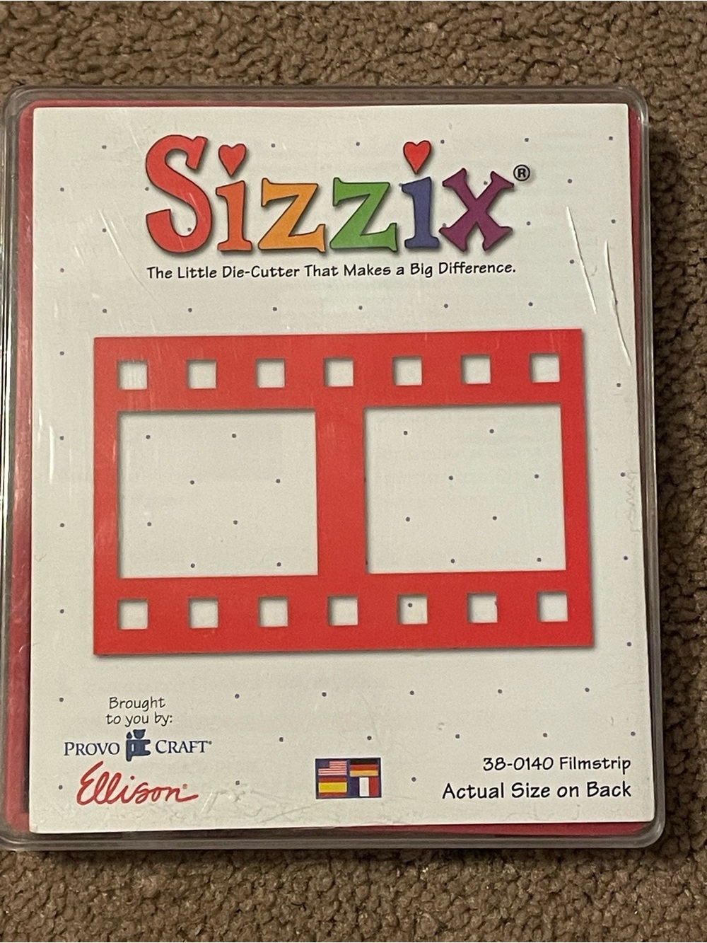 Sizzix Originals Filmstrip die (model 38-0140)